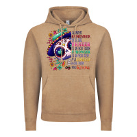 Vintage Coffee You are braver than you think sugar skull Vintage Hoodie - NancyCooperArtShop