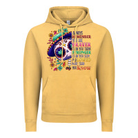 Vintage Mustard You are braver than you think sugar skull Vintage Hoodie - NancyCooperArtShop