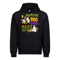 Black too cute too spook Urban Hoodie - BarkalooDesign