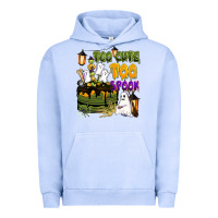 Pigment Grape Ice too cute too spook Urban Hoodie - BarkalooDesign