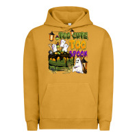 Pigment Peanut Butter too cute too spook Urban Hoodie - BarkalooDesign
