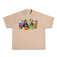 Burro Halloween Coffee Cups Urban Heavy Tee - texasbilliewilder