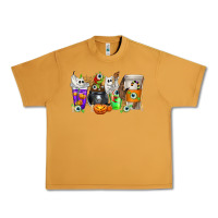 Peanut Butter Halloween Coffee Cups Urban Heavy Tee - texasbilliewilder