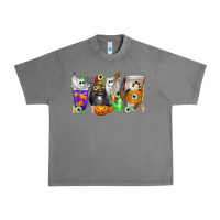 Tornado Halloween Coffee Cups Urban Heavy Tee - texasbilliewilder