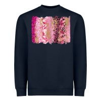 Navy cancer brushstroke Heavyweight Sweatshirt - FaDigitalArtStudio
