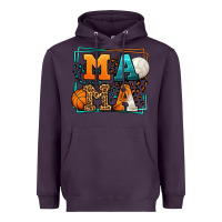 Plum Basketball and Volleyball mama Mother's Day Heavyweight Hoodie - LillyAllenDesigns
