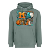 Sage Basketball and Volleyball mama Mother's Day Heavyweight Hoodie - LillyAllenDesigns