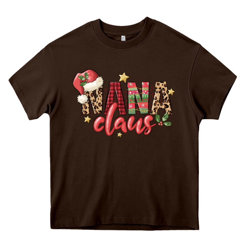 Nana Claus Heavy Core Tee by MaliasSmallBusiness | Teevron