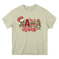 Mossy nana claus Heavy Core Tee - MaliasSmallBusiness