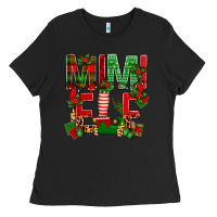 Black Christmas Mimi Elf Ladies Tee - BundleAndBundleShop