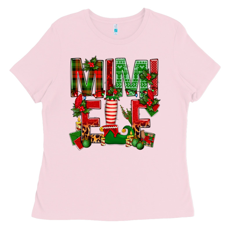 Christmas Mimi Elf Ladies Tee by BundleAndBundleShop | Teevron