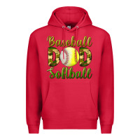 Cardinal Baseball Dad Softball Premium Hoodie - BundleAndBundleShop