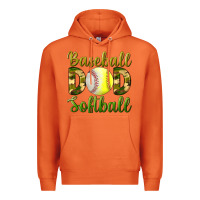 Carrot Baseball Dad Softball Premium Hoodie - BundleAndBundleShop