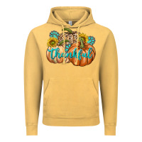 Vintage Mustard Thankful Vintage Hoodie - texasbilliewilder