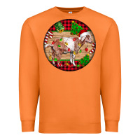 Carrot Nubian Goat Christmas Premium Sweatshirt - LillyAllenDesigns