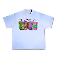 Grape Ice Coffee Cups with Cow and Halloween Urban Heavy Tee - texasbilliewilder
