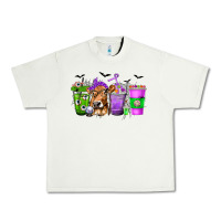 Pistachio Coffee Cups with Cow and Halloween Urban Heavy Tee - texasbilliewilder