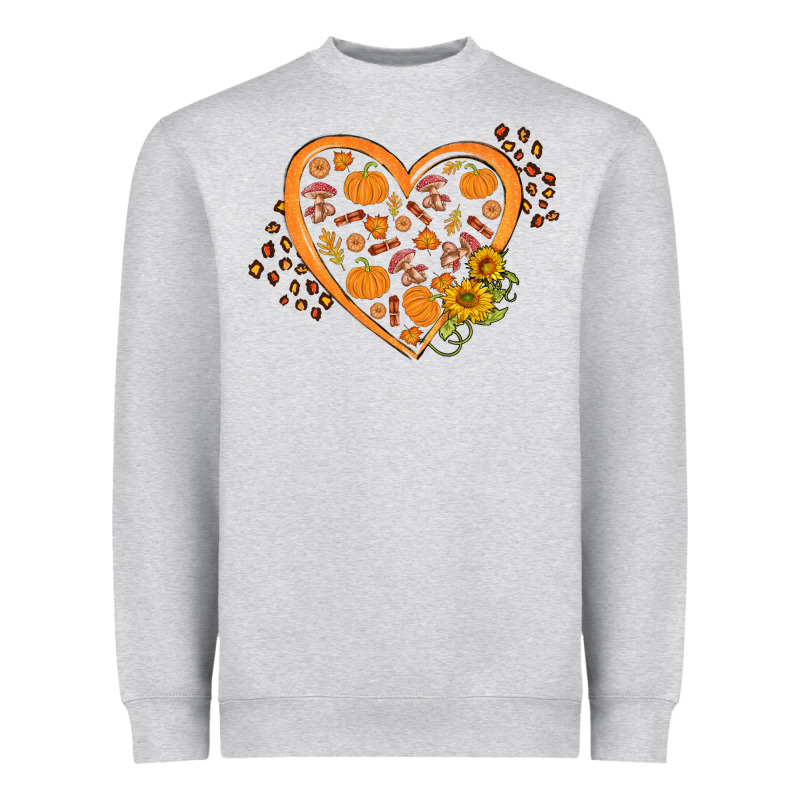 Western Autumn Heart Heavyweight Sweatshirt by FaDigitalArtStudio | Teevron
