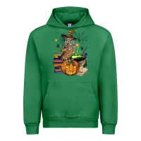 Emerald halloween owl Urban Hoodie - BarkalooDesign