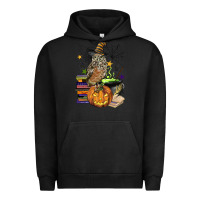 Pigment Black halloween owl Urban Hoodie - BarkalooDesign