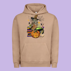 Halloween Owl Urban Hoodie Designed By Barkaloodesign