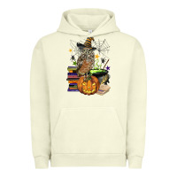 Pigment Pistachio halloween owl Urban Hoodie - BarkalooDesign