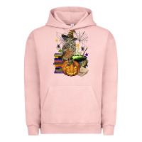 Pigment Salmon halloween owl Urban Hoodie - BarkalooDesign