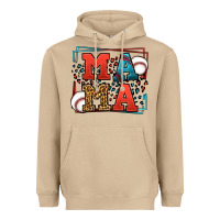 Mushroom leopard baseball mama Mother's Day Heavyweight Hoodie - LillyAllenDesigns