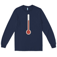 Navy thermometer halloween costume temperature gauge t Long Sleeve Tee - tuanDangUi