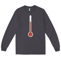 Smoke thermometer halloween costume temperature gauge t Long Sleeve Tee - tuanDangUi