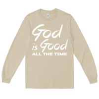 Mushroom God Is Good All The Time Christian Worship Long Sleeve Tee - tuanDangUi