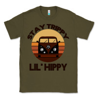 Army Green Stay Trippy Lil Hippy Classic Tee - Bettercallsaul