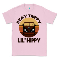 Bubblegum Pink Stay Trippy Lil Hippy Classic Tee - Bettercallsaul