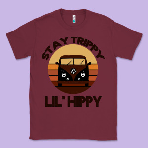 Stay Trippy Lil Hippy Classic Tee Designed By Bettercallsaul