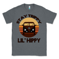 Charcoal Heather Stay Trippy Lil Hippy Classic Tee - Bettercallsaul