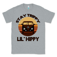 Heather Grey Stay Trippy Lil Hippy Classic Tee - Bettercallsaul