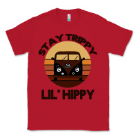 Red Stay Trippy Lil Hippy Classic Tee - Bettercallsaul