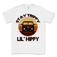 White Stay Trippy Lil Hippy Classic Tee - Bettercallsaul