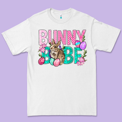 Bunny Babe Easter Premium Tee Designed By Bundleandbundleshop