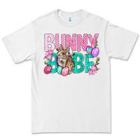 White Bunny Babe Easter Premium Tee - BundleAndBundleShop
