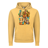 Vintage Mustard Love Turkey Thanksgiving Vintage Hoodie - texasbilliewilder