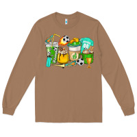 Toasted Coconut Football coffee cups Long Sleeve Tee - HowdyJamesFarm