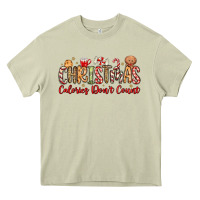 Mossy christmas calories dont count Heavy Core Tee - MaliasSmallBusiness