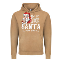 Vintage Camel i'm so good santa came twice christmas pajama funn Vintage Hoodie - tuanDangUi