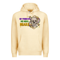 Pina Colada on tuesdays we wear beads skull Premium Hoodie - FaDigitalArtStudio