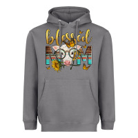 Storm Western Blessed Mom Baby Calf Mother's Day Heavyweight Hoodie - LillyAllenDesigns