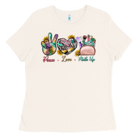 Bone Peace Love Make Up Ladies Tee - BundleAndBundleShop