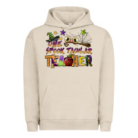 Pigment French Oak one spook tacular teacher Urban Hoodie - BarkalooDesign