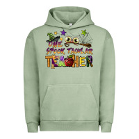 Pigment Oil Green one spook tacular teacher Urban Hoodie - BarkalooDesign
