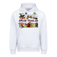 White one spook tacular teacher Urban Hoodie - BarkalooDesign